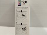 packaging of a samsung galaxy s4 phone with instructions on it