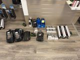 a lot of items that are sitting on the floor