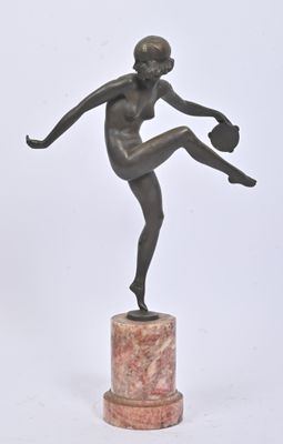 Pierre LAUREL (1892-1962) Danseuse au tambourin