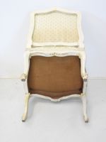 Paire de CHAISES DE SALON à dos plat dit à La Reine en bois … (photo 5)