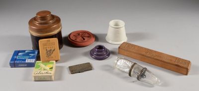 various items that are sitting on a table