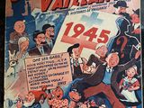 une vieille bande dessinée sur laquelle figurent tout un tas de personnages de dessins animés