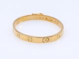 cartier 18k yellow gold love bracelet