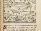 an old book with a picture of a ship on it