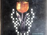 la couverture du livre « Art nouveau floral », avec un verre de vin