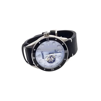 wrist watch with a picture of a bear on the face of the watch