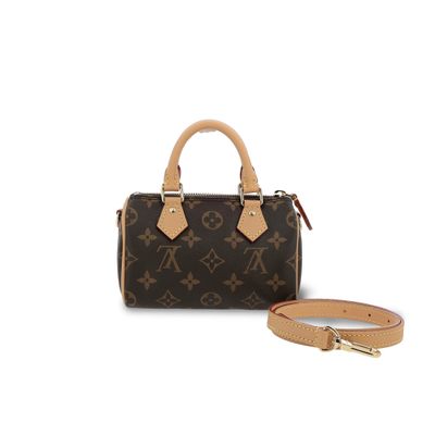 Sac Mini Speedy Louis Vuitton en toile Monogram