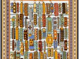 une photo colorée représentant une photo d'un lot de barrettes