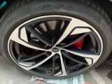 a close up of a tire on the ground