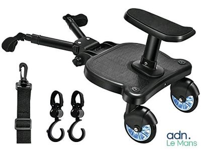 a scooter with a handlebar attached to it