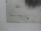 an old photo of a man with a beard and a mustache