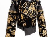 an image of a black and gold jacket on a mannequin mannequin mannequin mannequin mannequin mannequin mannequin mann