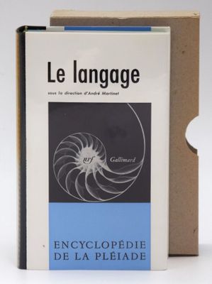 french edition of the book le langage encyclopedie de la pleiade