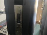 a microwave sitting on top of a counter in a kitchen