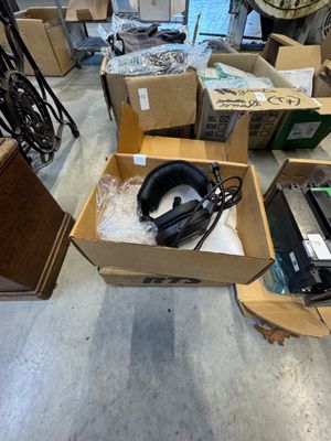 lot de 2 micro-casques unilatéral RTS modèle HR 1 avec micro…