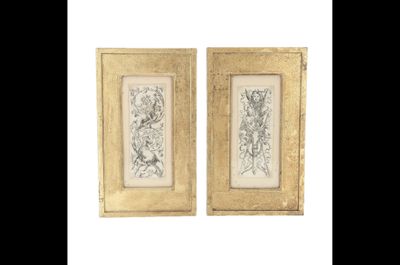 Stefano Della Bella Suite de Deux Dessins - Art du XVIIe Siècle