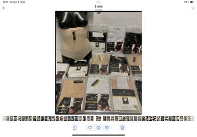capture d'écran d'une photo montrant un mannequin posé sur une table sur laquelle se trouvent d'autres objets