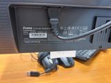 a close up of a computer monitor with a cable attached to it