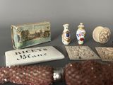 a lot of items that are sitting on a table