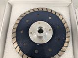 a box with a diamond grinding disc inside of it