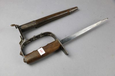 a knife and a knife holder on a table