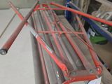 a picture of a large metal pipe on a table