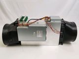 a close up of a machine with wires attached to it