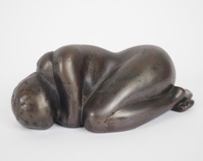 Jacqueline BEZ. "Nu recroquevillé". - Photo 1