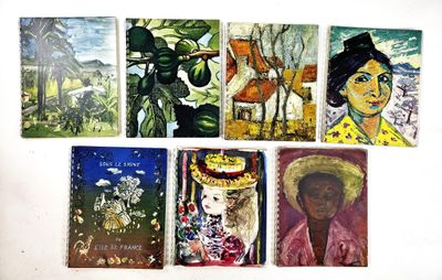 VINS – CATALOGUES NICOLAS / Suite de 7 catalogues de la Mais…