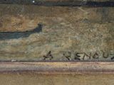 an image of a painting of a boat on a body of water