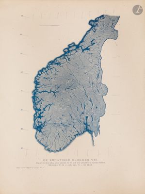 [CARTE GÉOGRAPHIQUE] GEOGRAFISKE OPMAALING / KJERULF, Theodo…