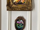 a picture of a painting hanging on the wall