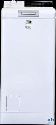 an image of a white air purifier against a black background