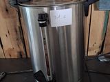 a coffee pot that is sitting on a table