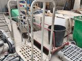many different types of equipment in this warehouse