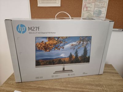 a box that has a picture of a mountain on it