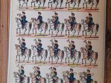 a picture of a book with a picture of soldiers on horseback