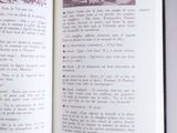 an open book with a picture of a train on it