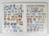 a picture of a book with a bunch of stamps on it