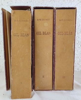 Illustré Moderne GRADASSI - LE SAGE : Histoire de Gil Blas d…