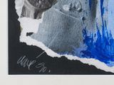 a picture of a piece of paper with a painting on it