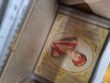 a picture of a picture of a woman in a box