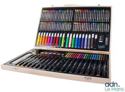 Mallette d'artiste pour dessin et peinture.