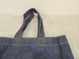denim tote bag made from a pair of old jeans