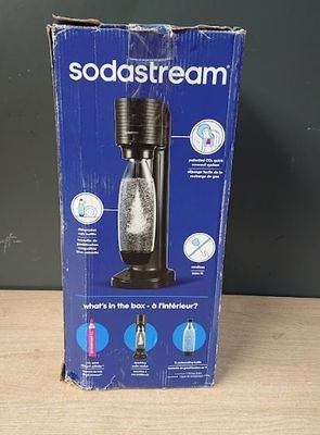 Machine à gazéifier Sodastream Gaia Noire, - Bouteille 1L sa…