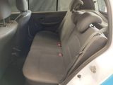 a car that has a seat in the back of it