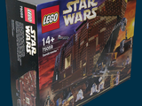 une boîte contenant un ensemble Lego Star Wars