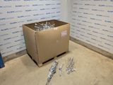a cardboard box that is sitting in the middle of the floor