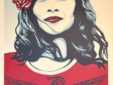 an image of a poster of a woman with a flower in her hair