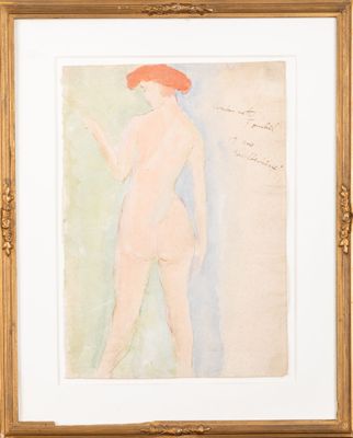 Ecole FRANCAISE du XXe siècle. Nu féminin
